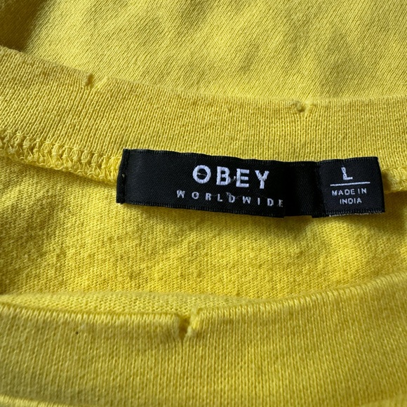Obey Crop Tee - Picture 5 of 6